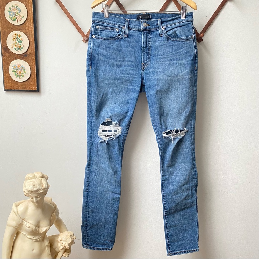Madewell Distressed Skinny Jeans